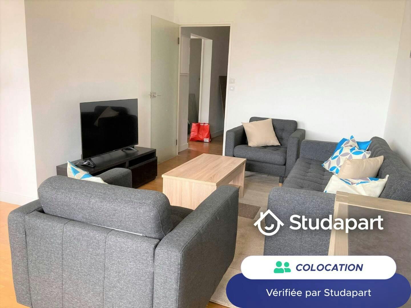 Privat rum att hyra för 435 € i månaden i Lorient, Boulevard du Scorff