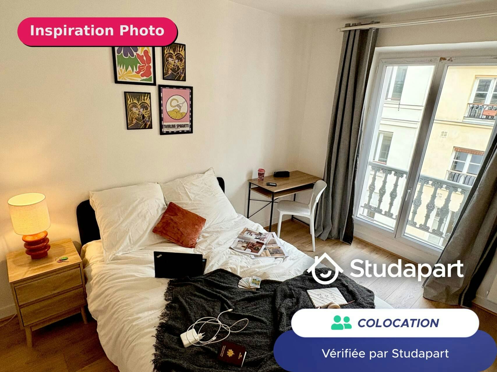 Private room for rent on Rue du Renard, Paris - Vue 5