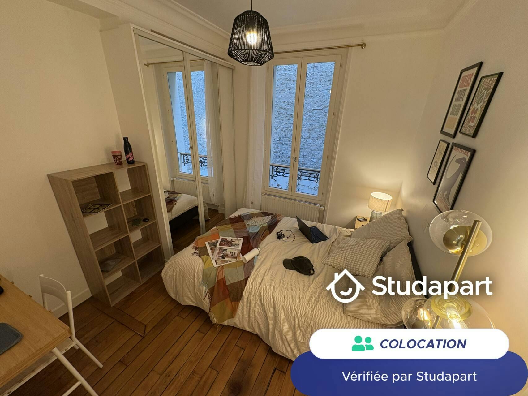 Private room for rent on Avenue de Versailles, Paris - Vue 3