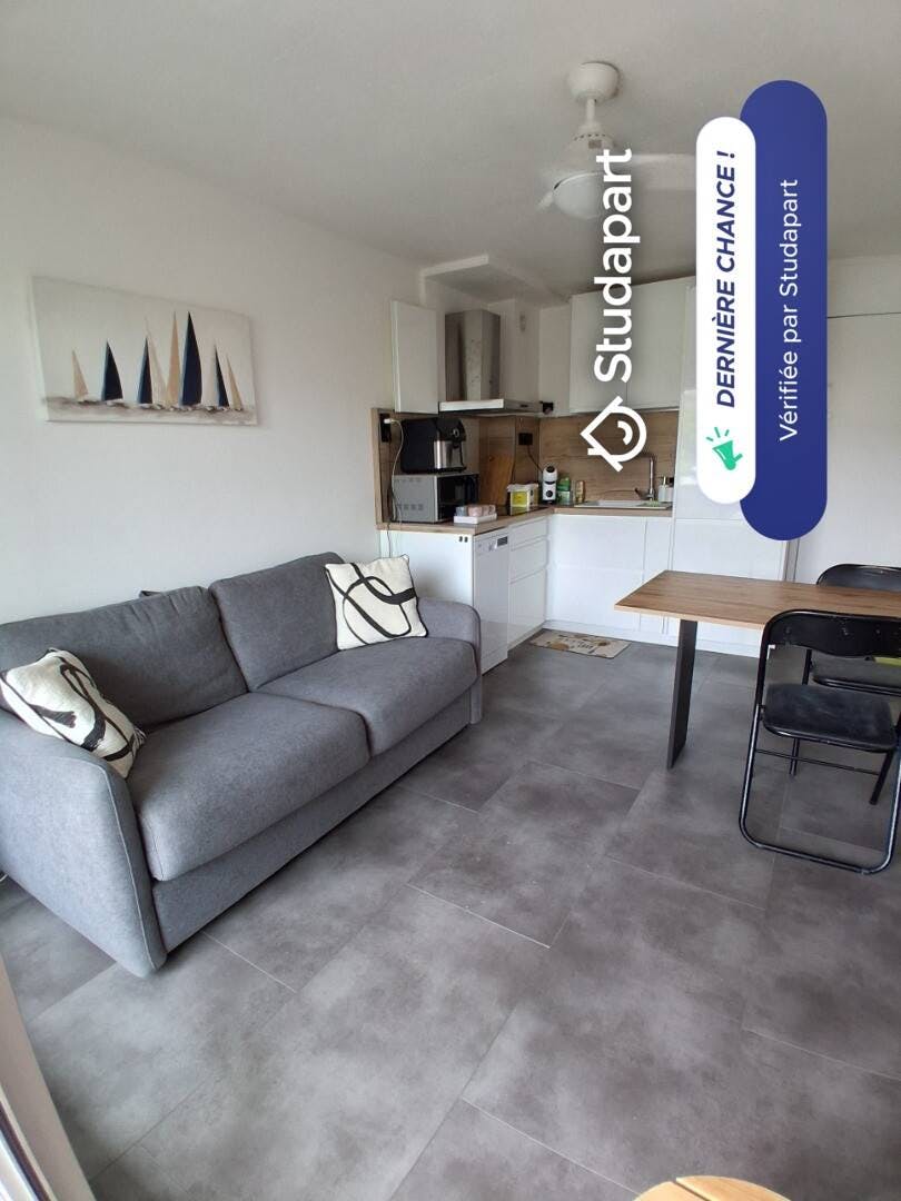 公寓 正在以 €650 的月租出租，其位于 Sète, Allée de la Goélette
