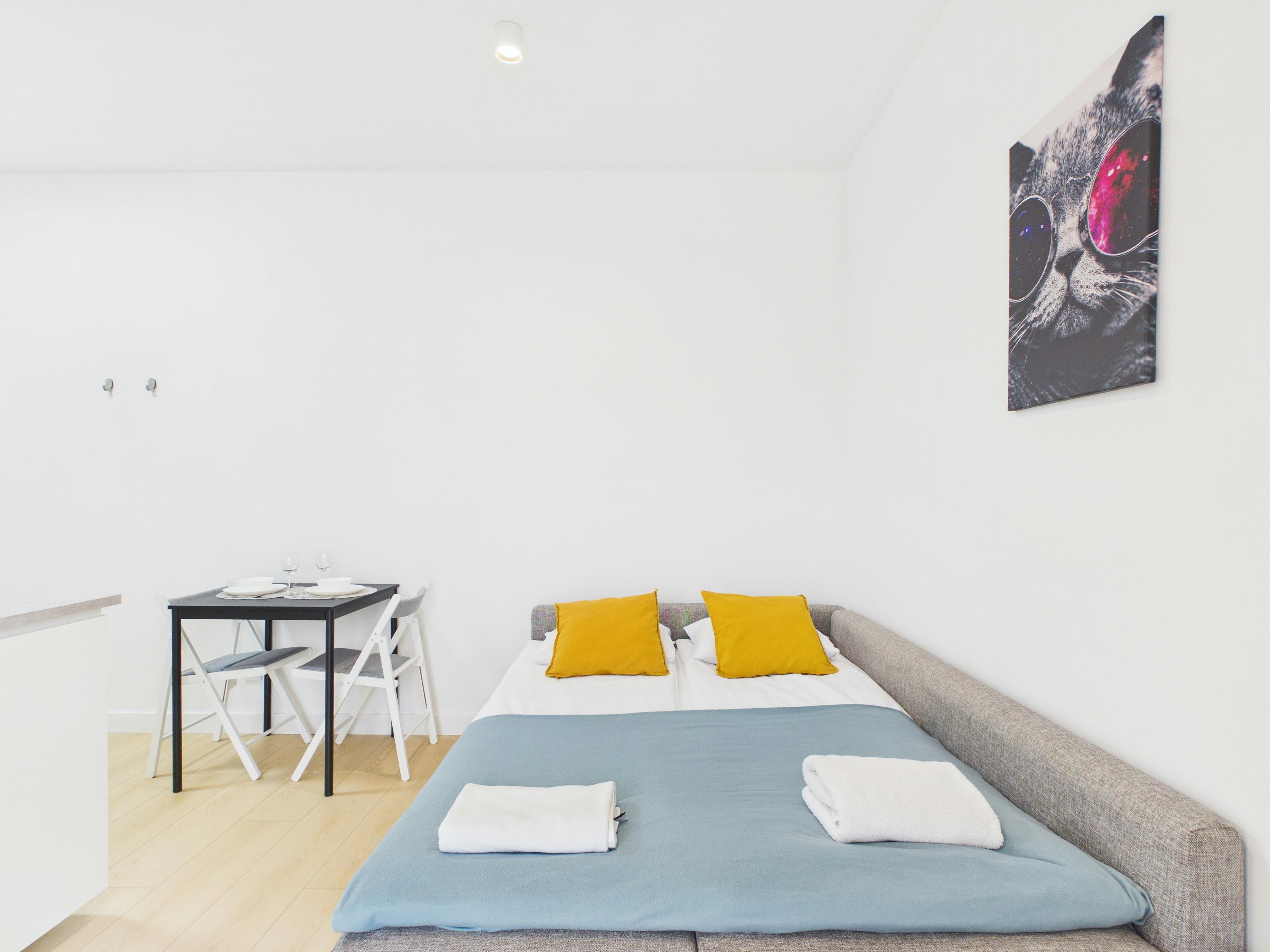 Monolocale in affitto a 720 € al mese a Warsaw, Giserska