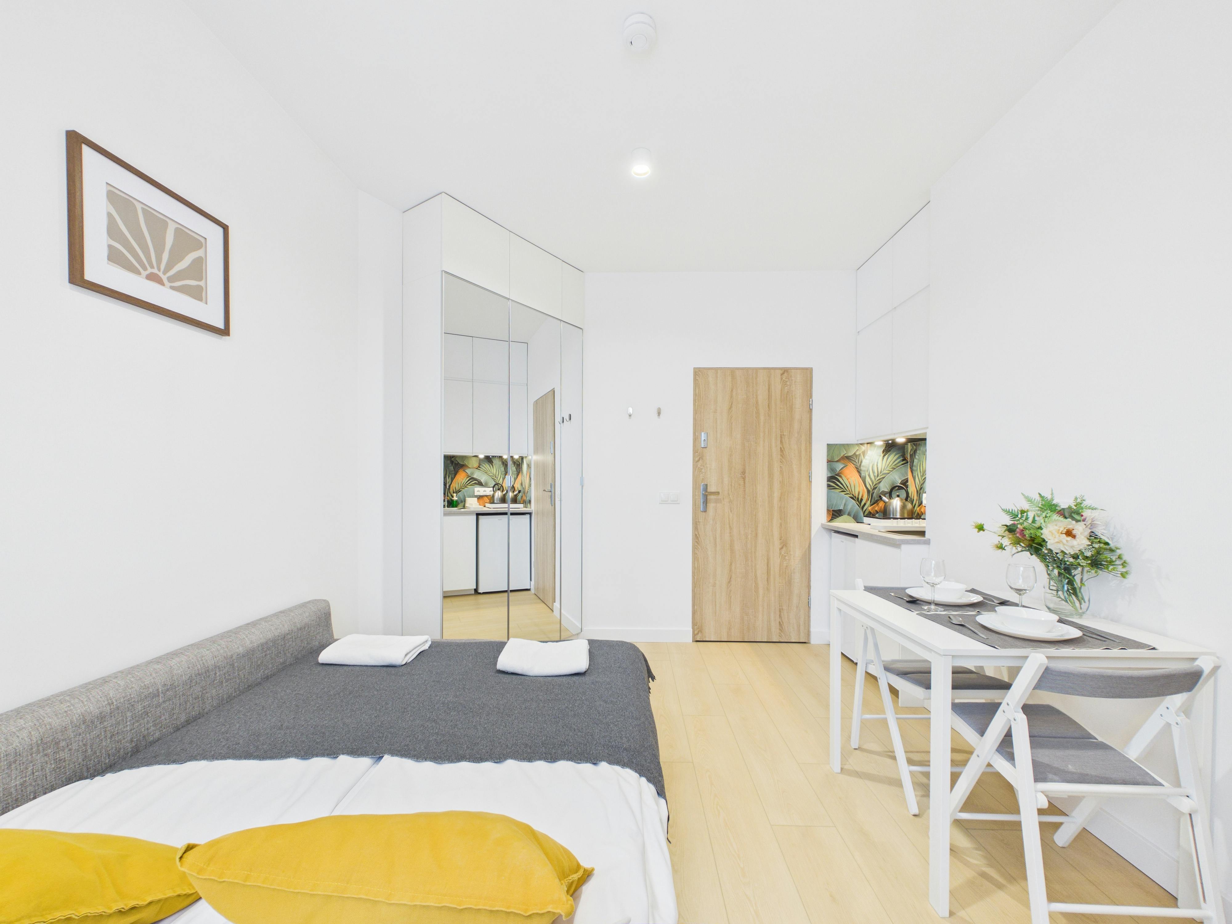 Monolocale in affitto a 662 € al mese a Warsaw, Giserska