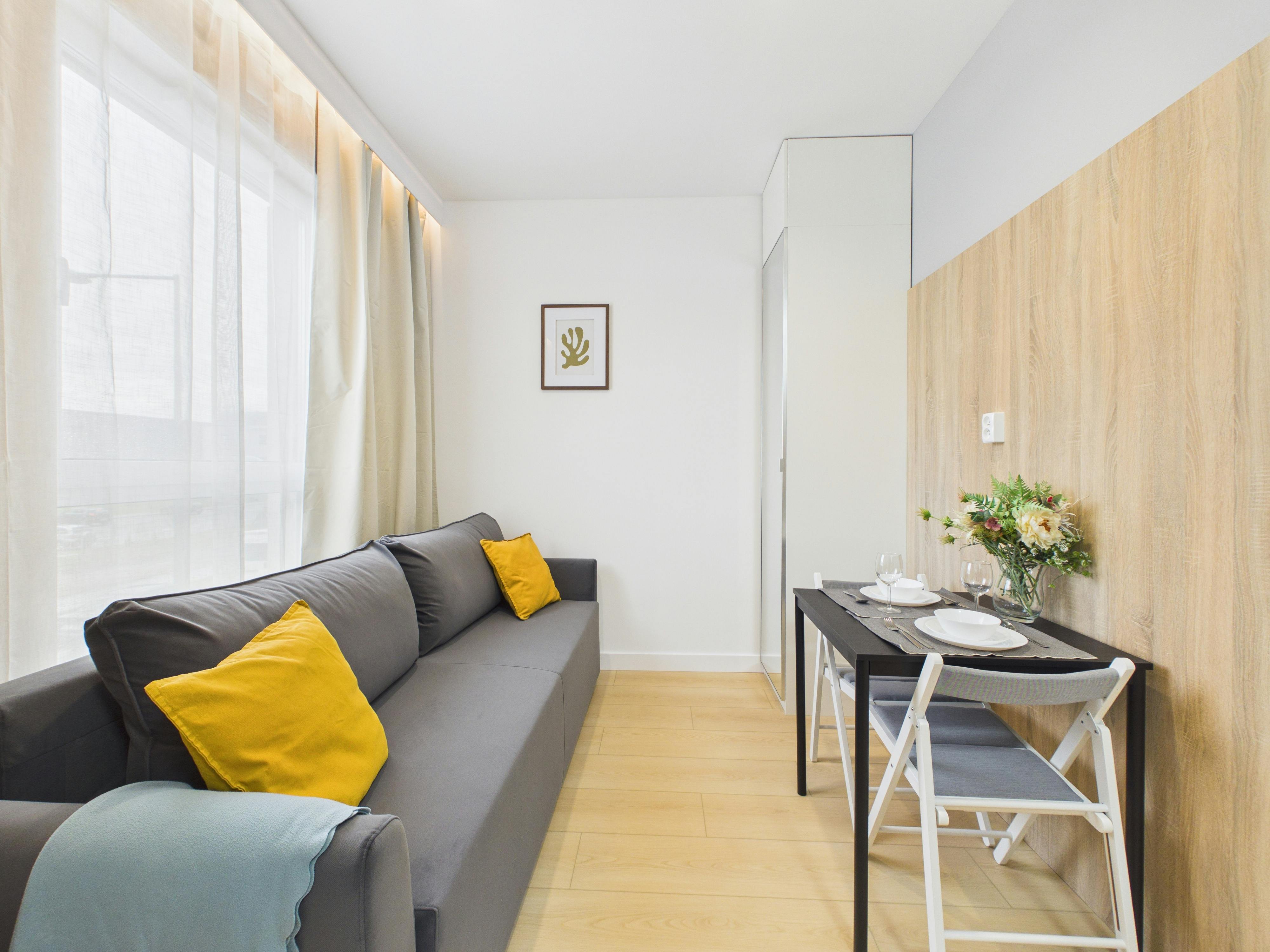 Monolocale in affitto a 639 € al mese a Warsaw, Giserska