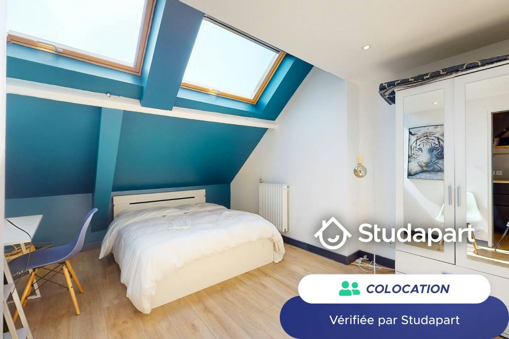 Private room for rent on Boulevard Bigo Danel, Lille - Plus