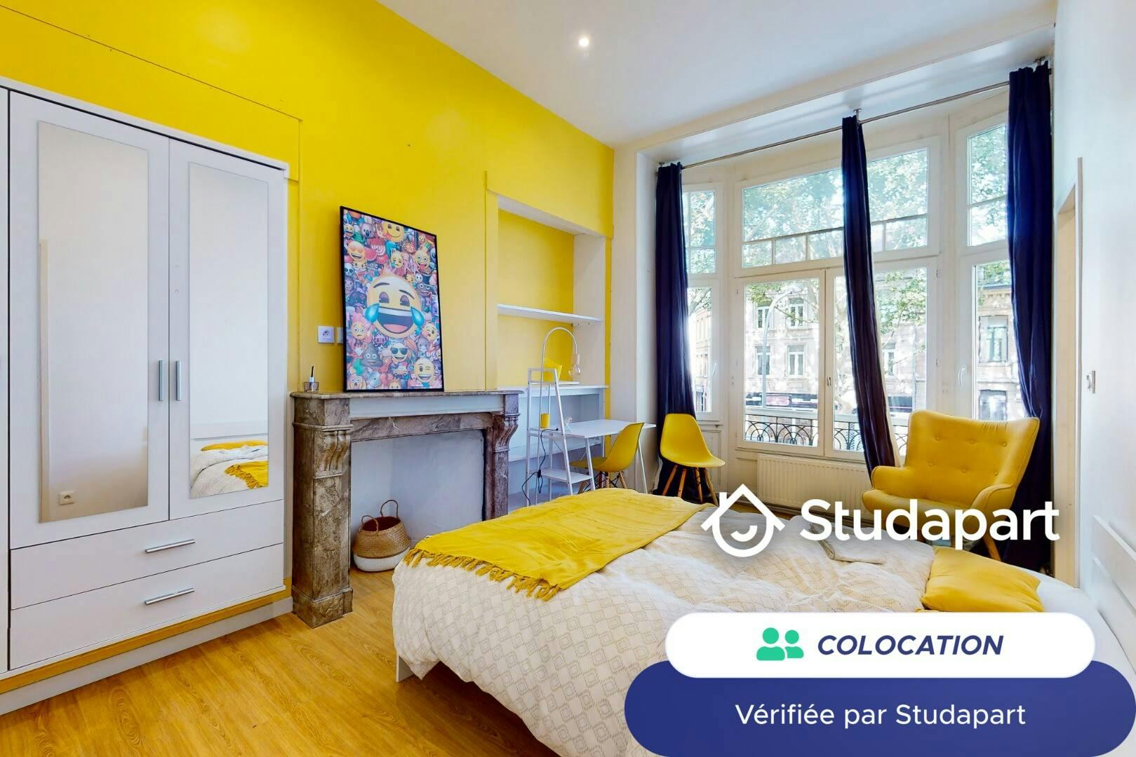 Private room for rent on Boulevard Bigo Danel, Lille - Vue 4
