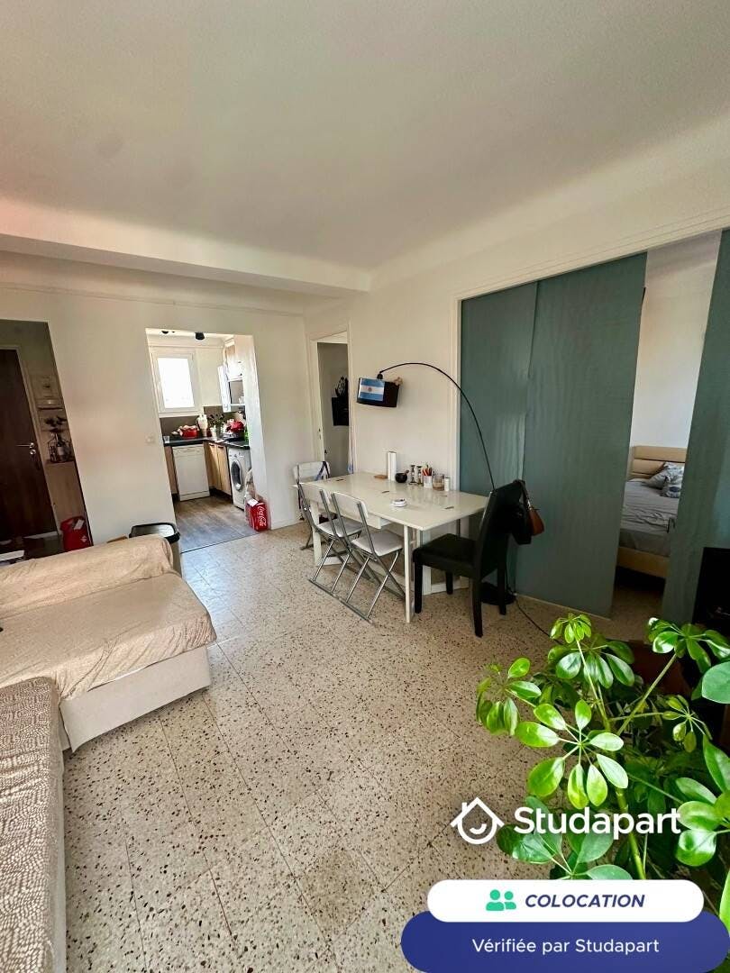 Quarto privado para alugar por € 535 por mês em Antibes, Passage Marie Antoinette