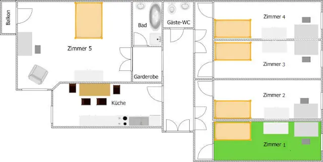 Private room in Wilsnacker Straße, Berlin (1734882) room image 6