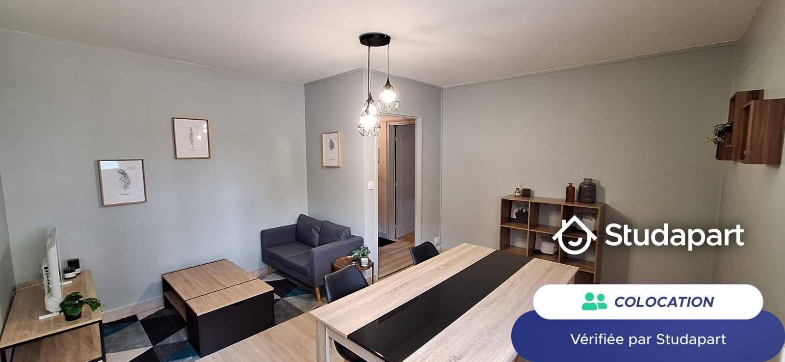 Cameră privată de închiriat pentru 380 EUR pe lună în Saint-Brieuc, Rue de Prague