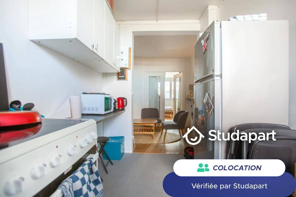 Private room for rent on Boulevard Davout, Paris - Vue 4