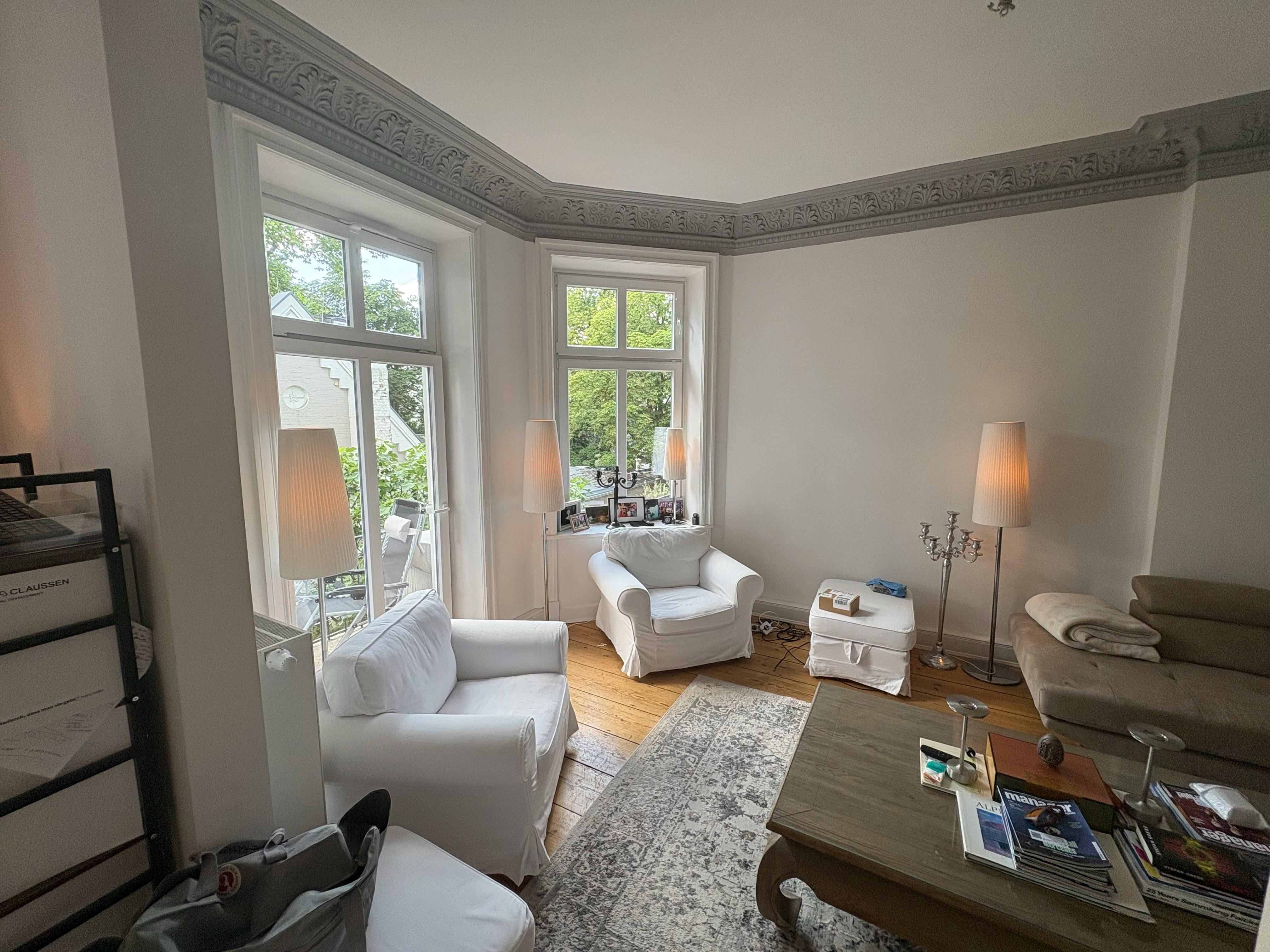 Apartamento para alugar por € 2.500 por mês em Hamburg, Mittelweg