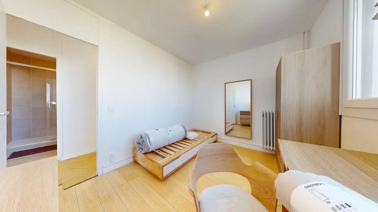 Private room for rent on Rue Philippe Fabia, Lyon - View 5