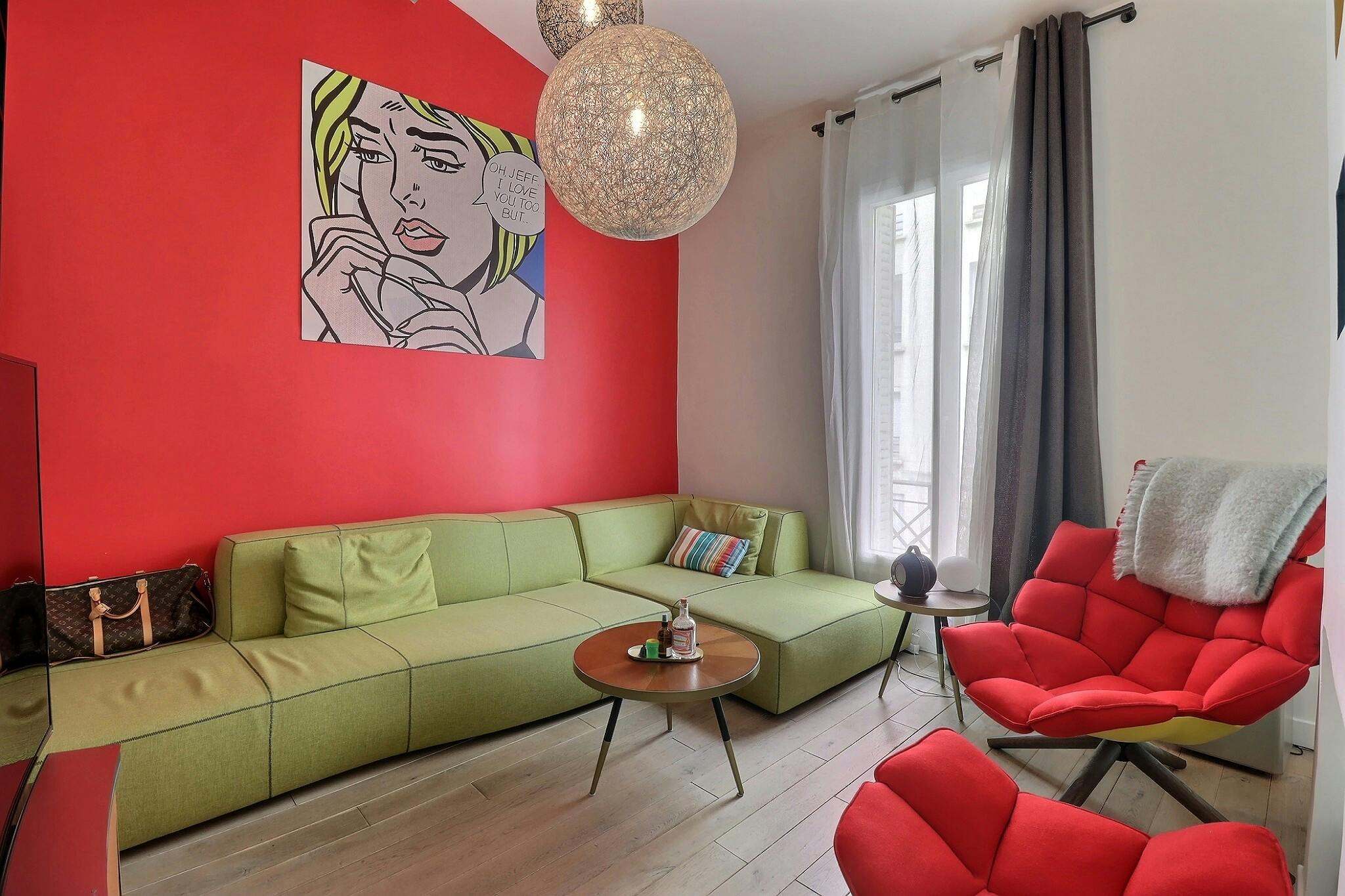 1-Bedroom Apartment in Rue Ordener, Paris (1735514) ROOM