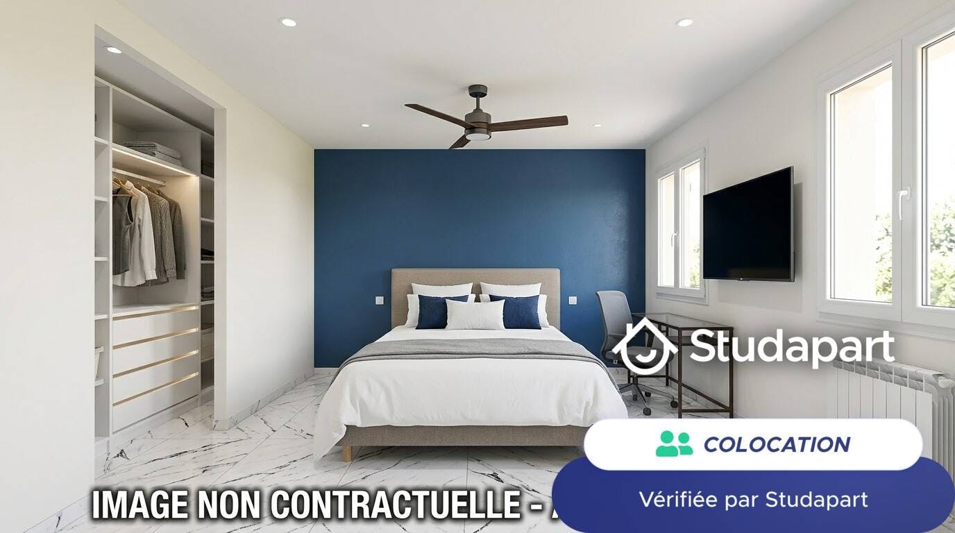 Private room for rent on Boulevard Romain Rolland, Marseille - Vue 5