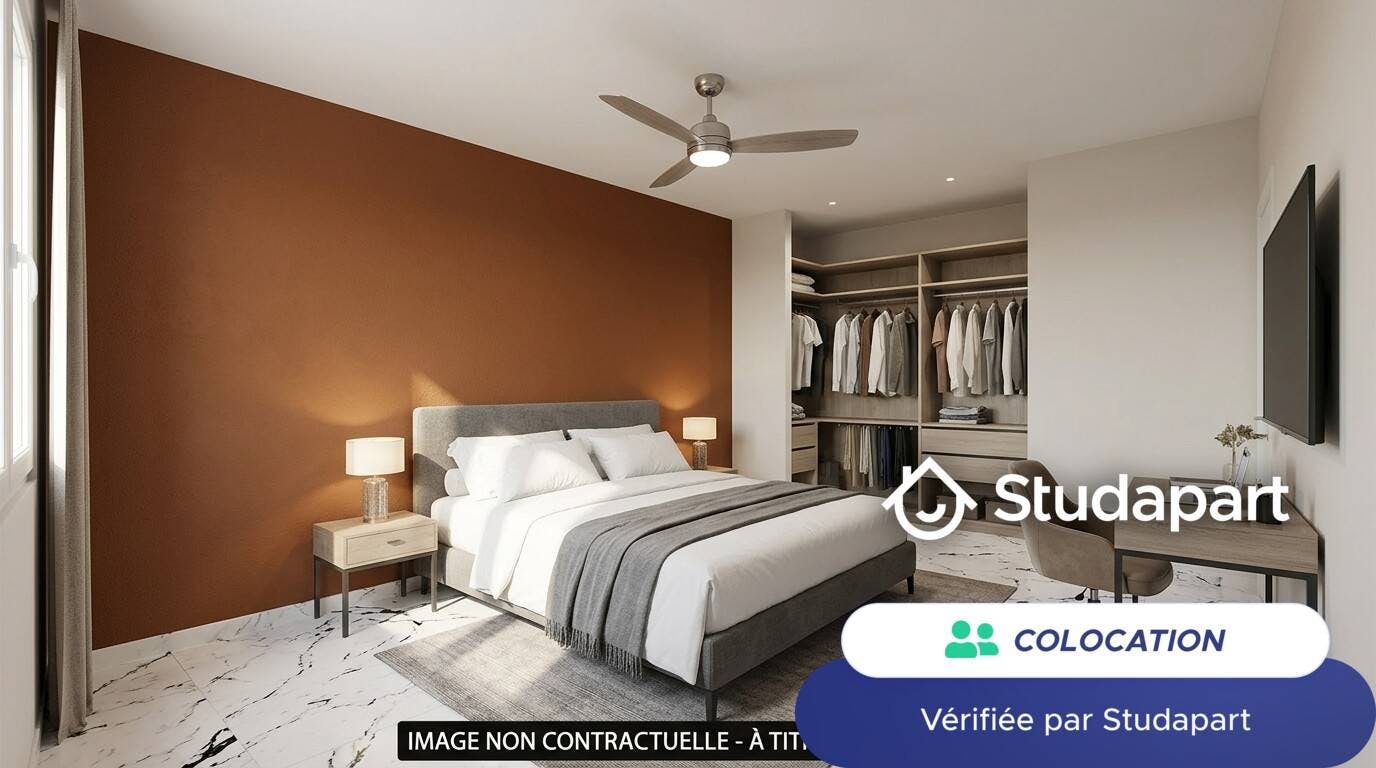 Private room for rent on Boulevard Romain Rolland, Marseille - Vue 3