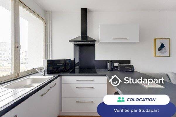 Private room for rent on Boulevard Benoni Goullin, Nantes - Vue 3