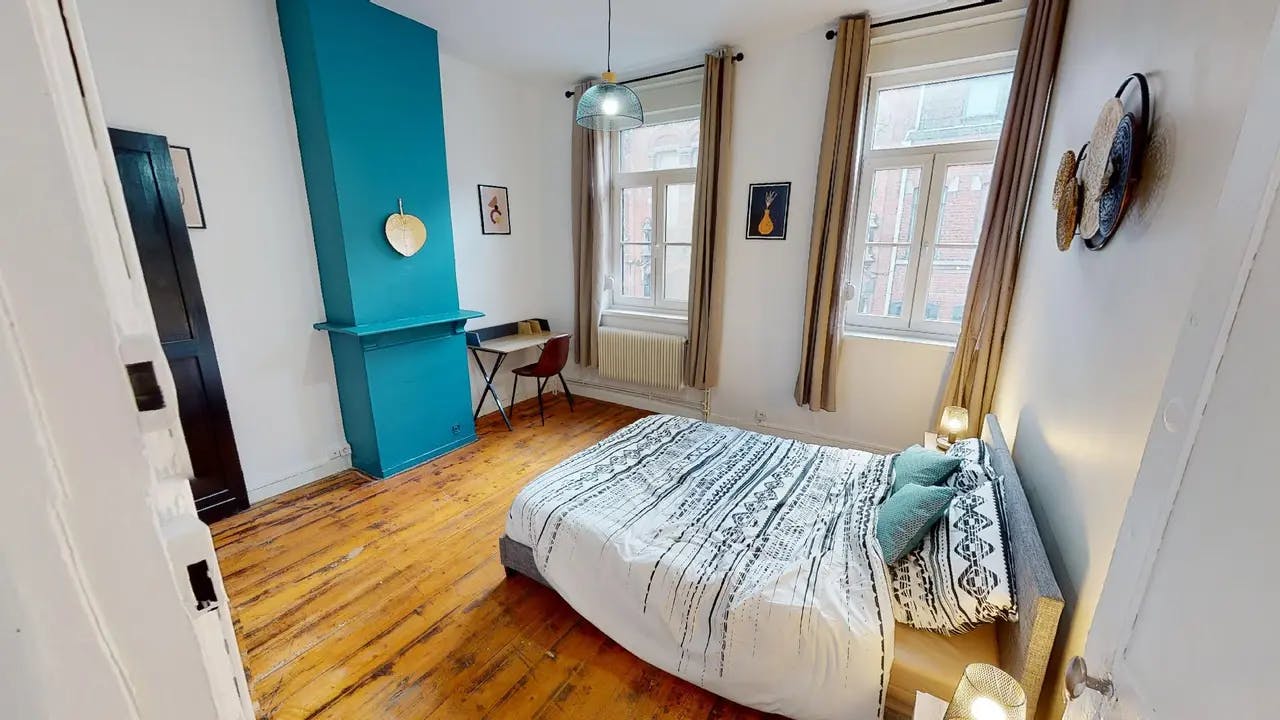 Pokój prywatny do wynajęcia za 440 € miesięcznie w mieście Roubaix, Rue de Bouvines