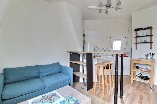 1-Bedroom Apartment in Rue Coustou, Paris (1736371) room image 1