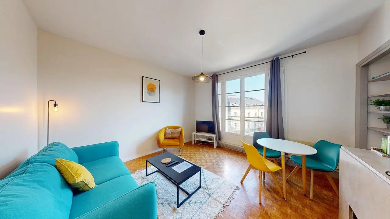 Отдельная комната сдается в аренду за 430 € в месяц в Rouen, Rue de l'Abbé Lemire