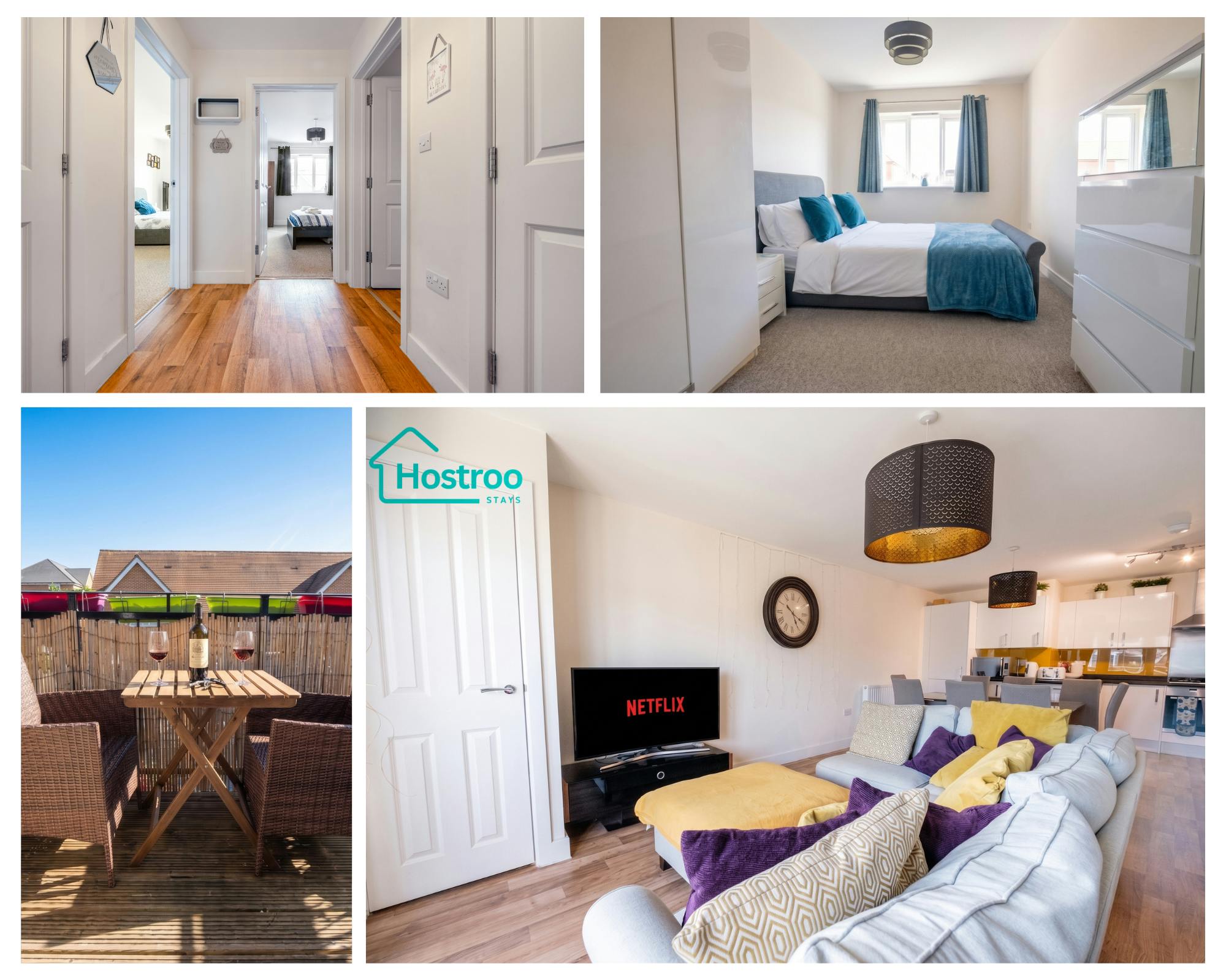 Lägenhet att hyra för 3 989 GBP i månaden i Hersham, Alderson Grove