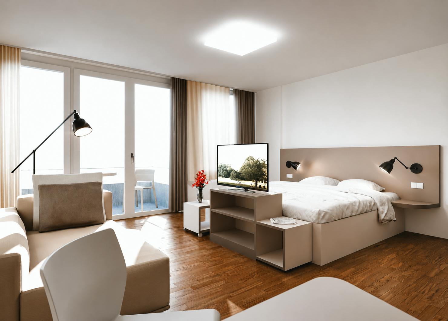 单间公寓 正在以 €1,099 的月租出租，其位于 Vienna, Laaer-Berg-Straße