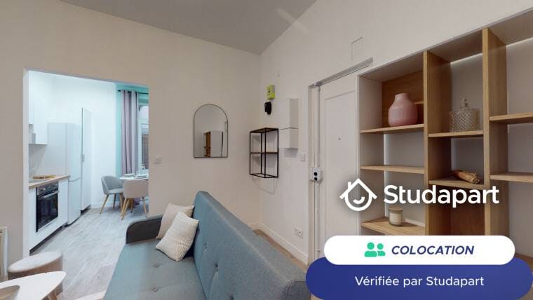 Private room for rent on Rue Albert Chabanon, Marseille - Vue 3