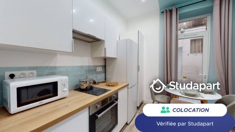 Private room for rent on Rue Albert Chabanon, Marseille - Vue 4