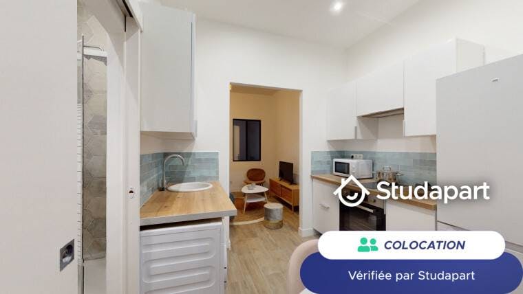 Private room for rent on Rue Albert Chabanon, Marseille - Vue 5