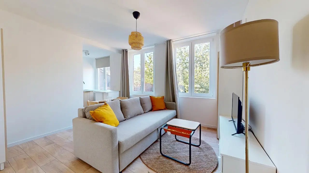 Studio for rent for €545 per month in Lille, Rue de Mulhouse