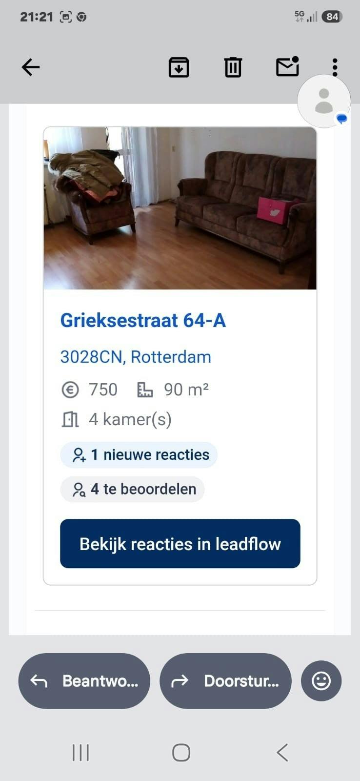 1-Bedroom Apartment in Grieksestraat, Rotterdam (1739259) ROOM 3