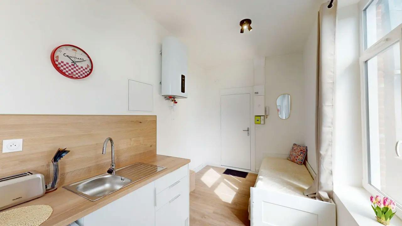 Etta att hyra för 550 € i månaden i Roubaix, Rue du Grand Chemin