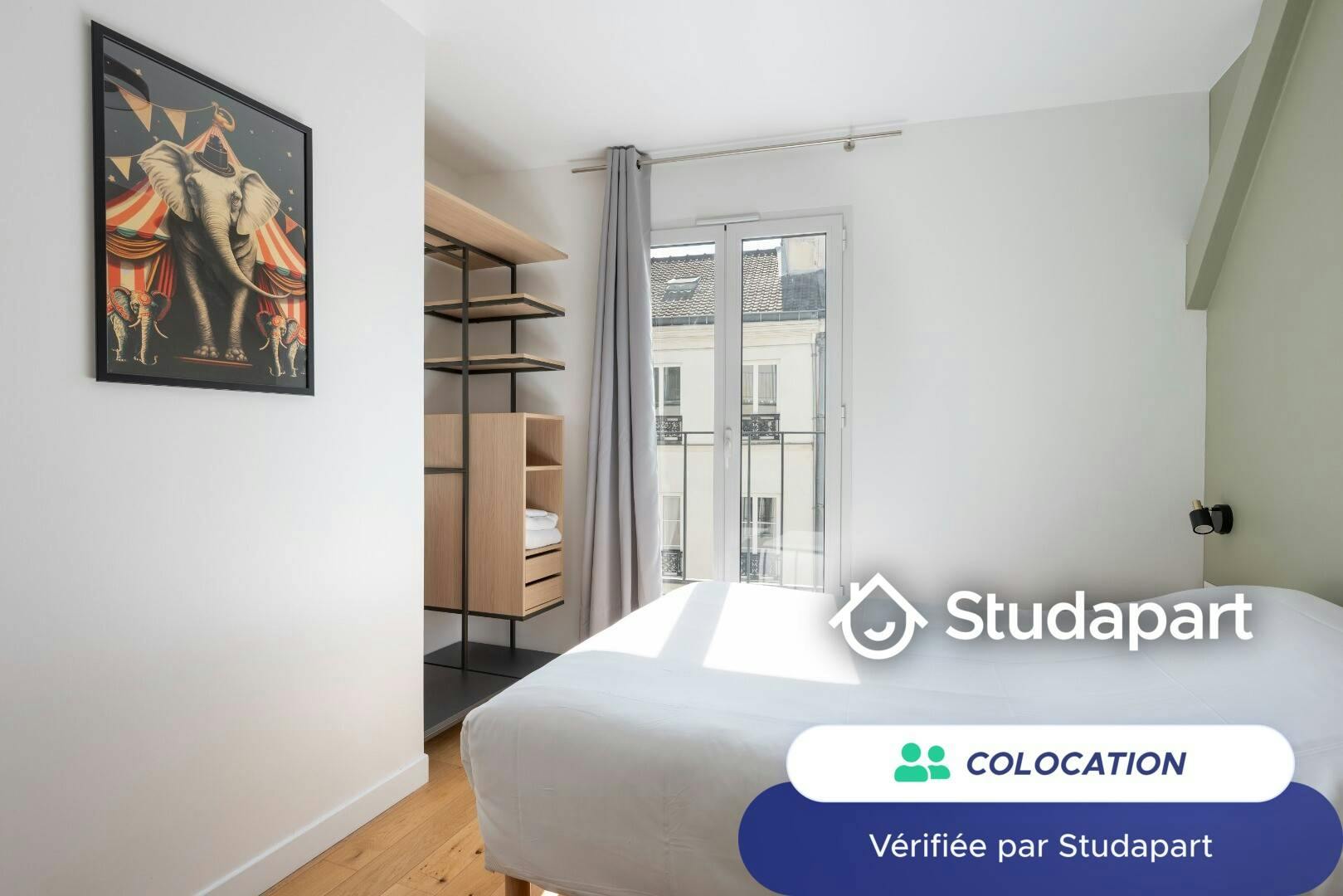 Private room for rent on Rue Marcadet, Paris - Vue 4