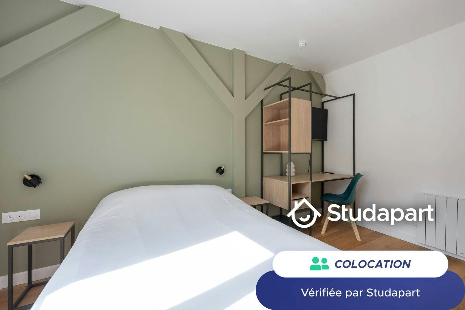 Private room for rent on Rue Marcadet, Paris - Vue 3