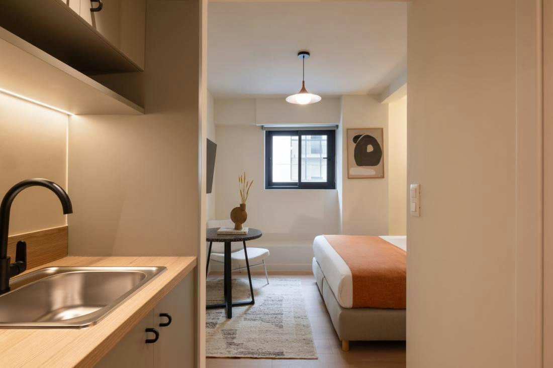 Apartment for rent for €800 per month in Pireas, Mpoumpoulinas