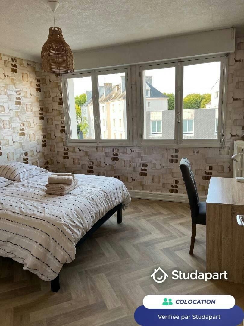 Cameră privată de închiriat pentru 470 EUR pe lună în Lorient, Rue de Clisson