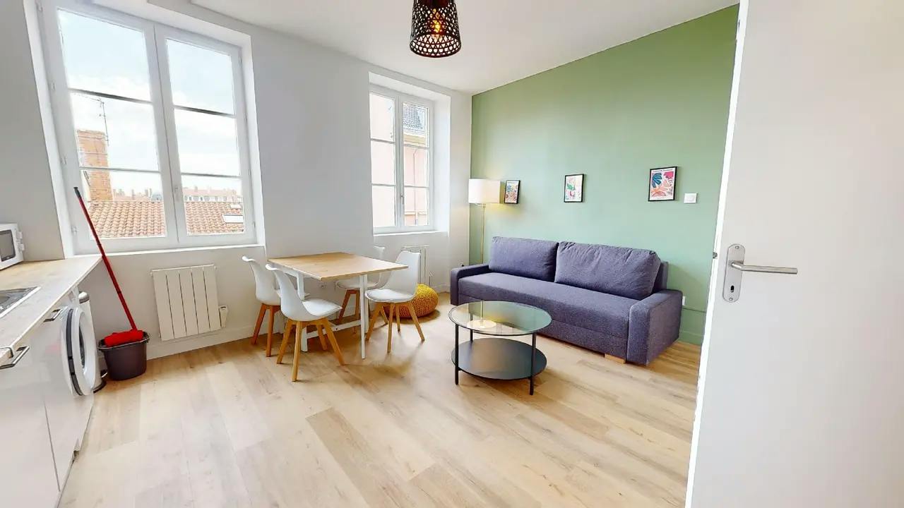 Lägenhet att hyra för 1 041 € i månaden i Lyon, Rue Saint-Georges