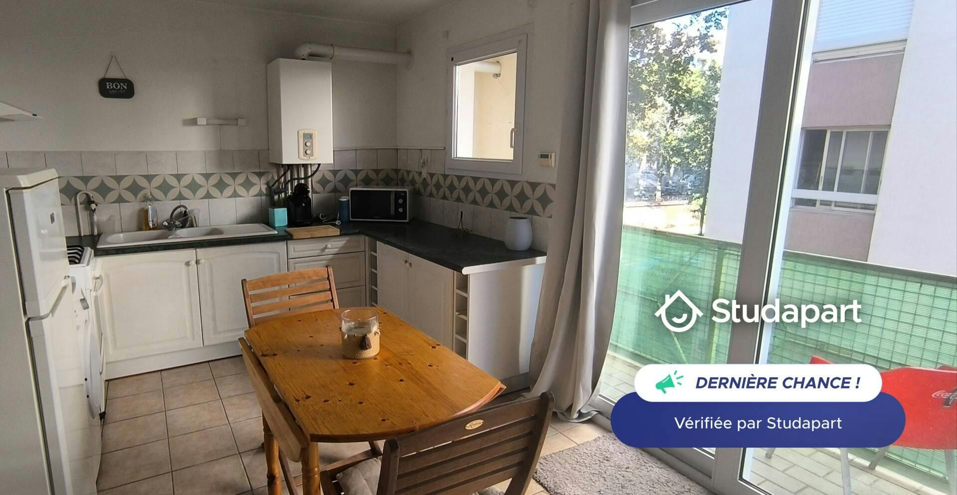 Apartament de închiriat pentru 480 EUR pe lună în Perpignan, Rue Jules Renard