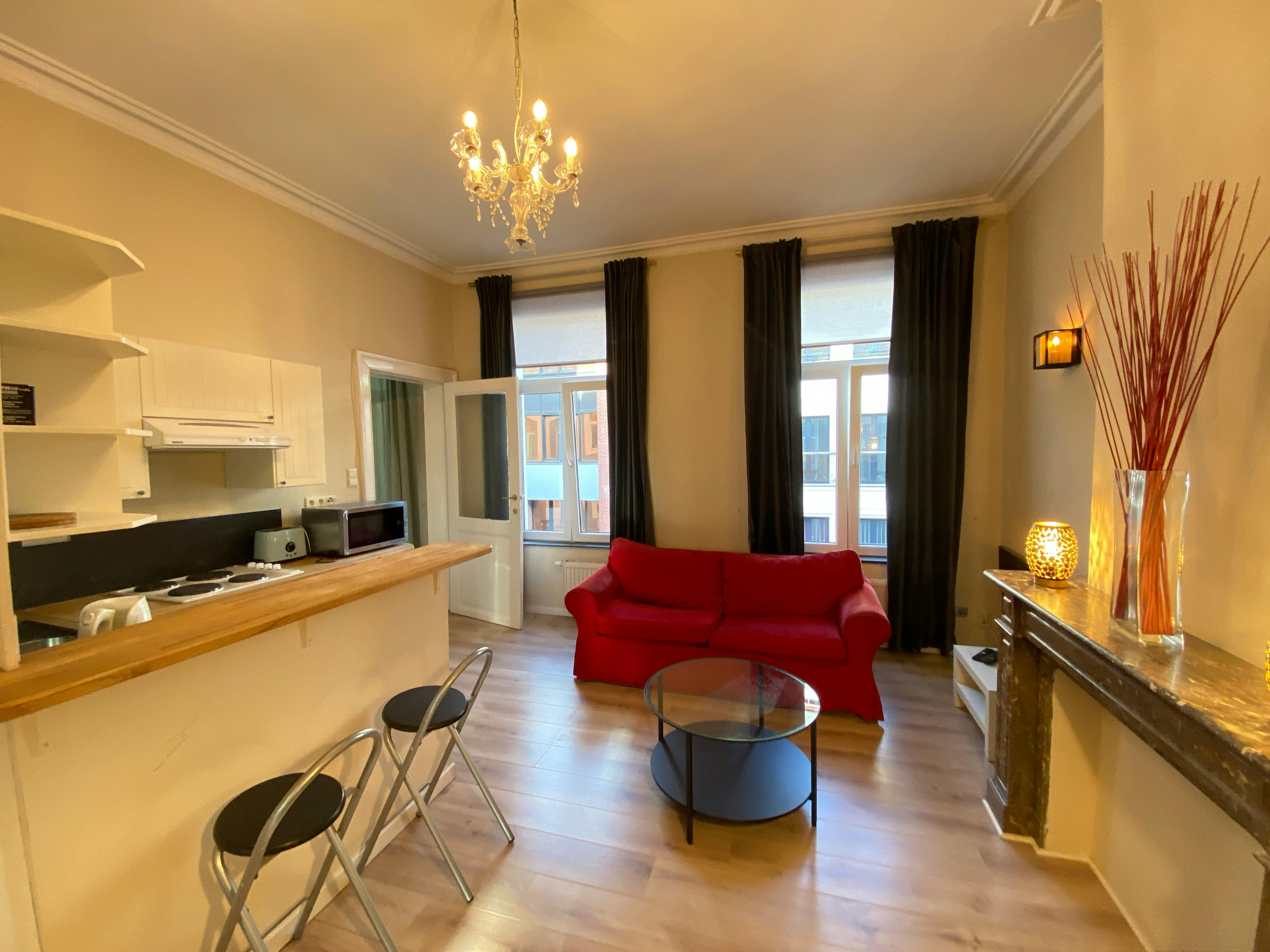 1-Bedroom Apartment in Rue de Toulouse, Brussels (1740560) room image 1