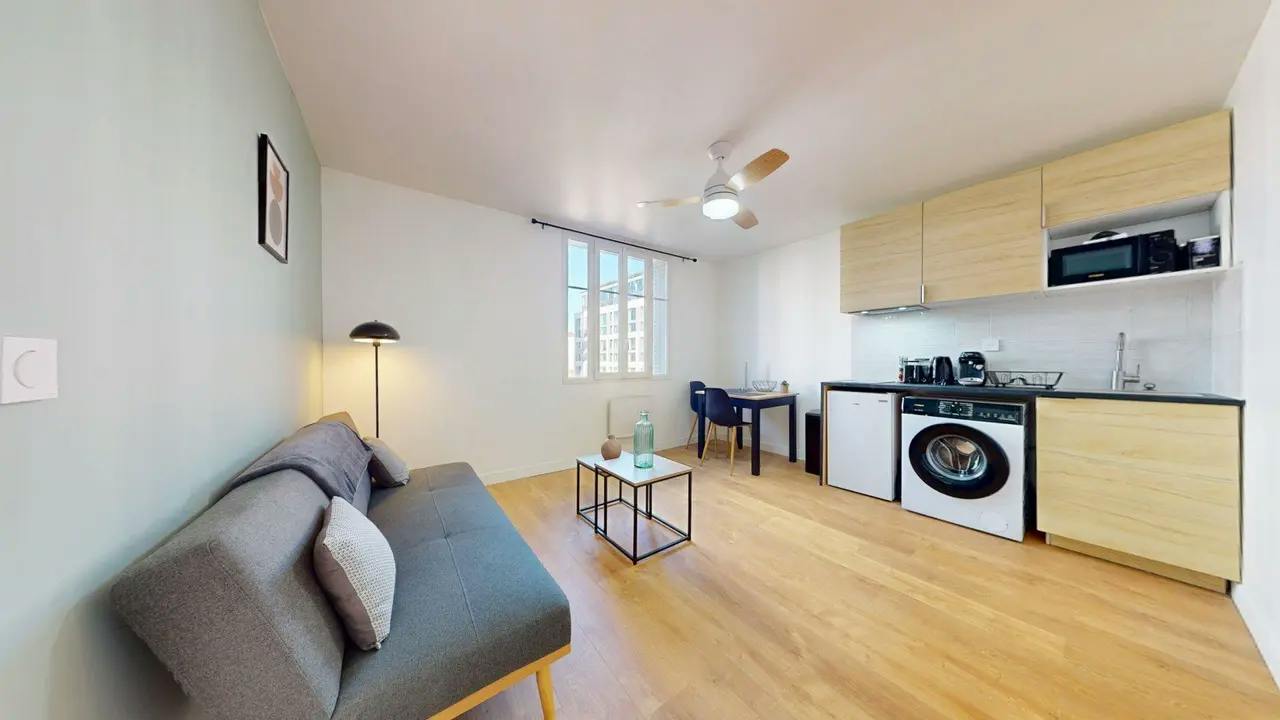 Lägenhet att hyra för 850 € i månaden i Lyon, Rue de la Villette