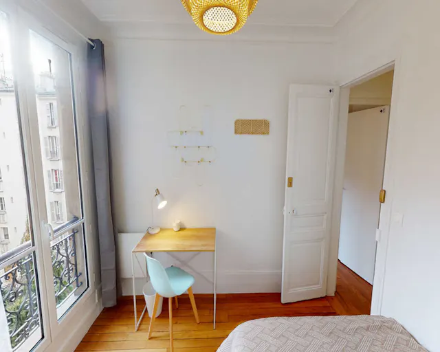Private room in Rue des Cloys, Paris (1741159) room image 2