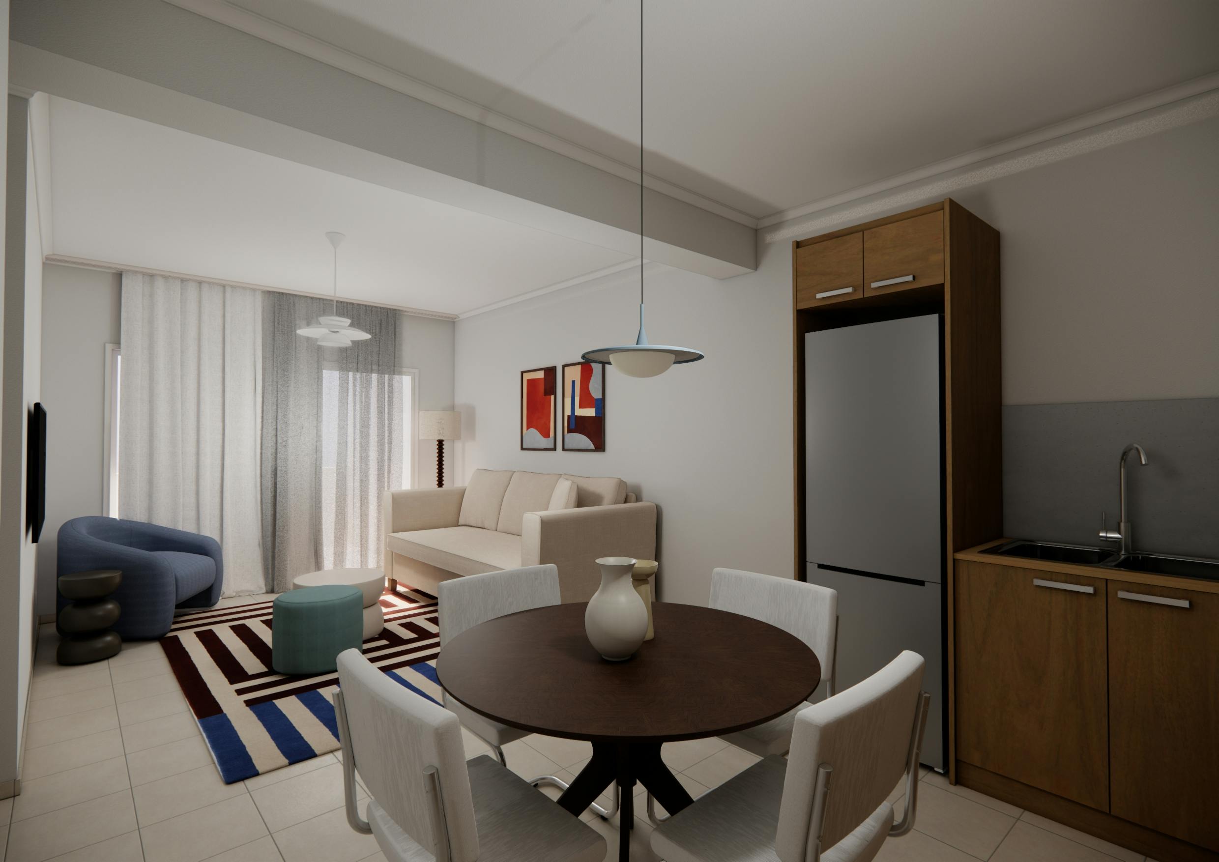 Apartment for rent for €750 per month in Plateía Amerikís, Tenedou