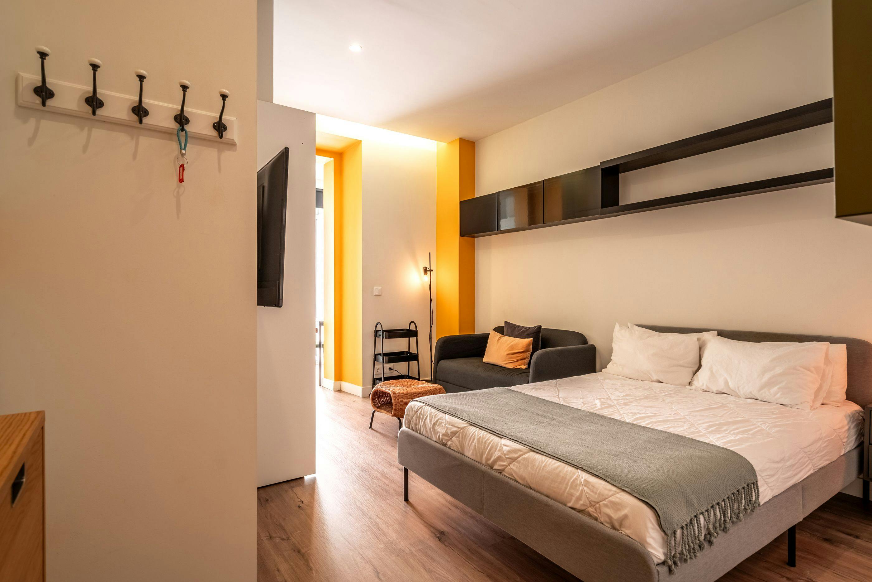 Studio à louer pour 1 115 €/mois à Lisbon, Rua Doutor Álvaro de Castro