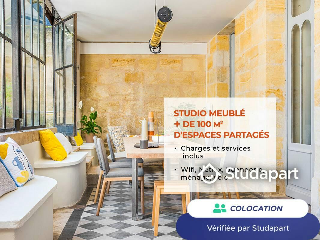 Private room for rent on Boulevard George V, Bordeaux - Plus