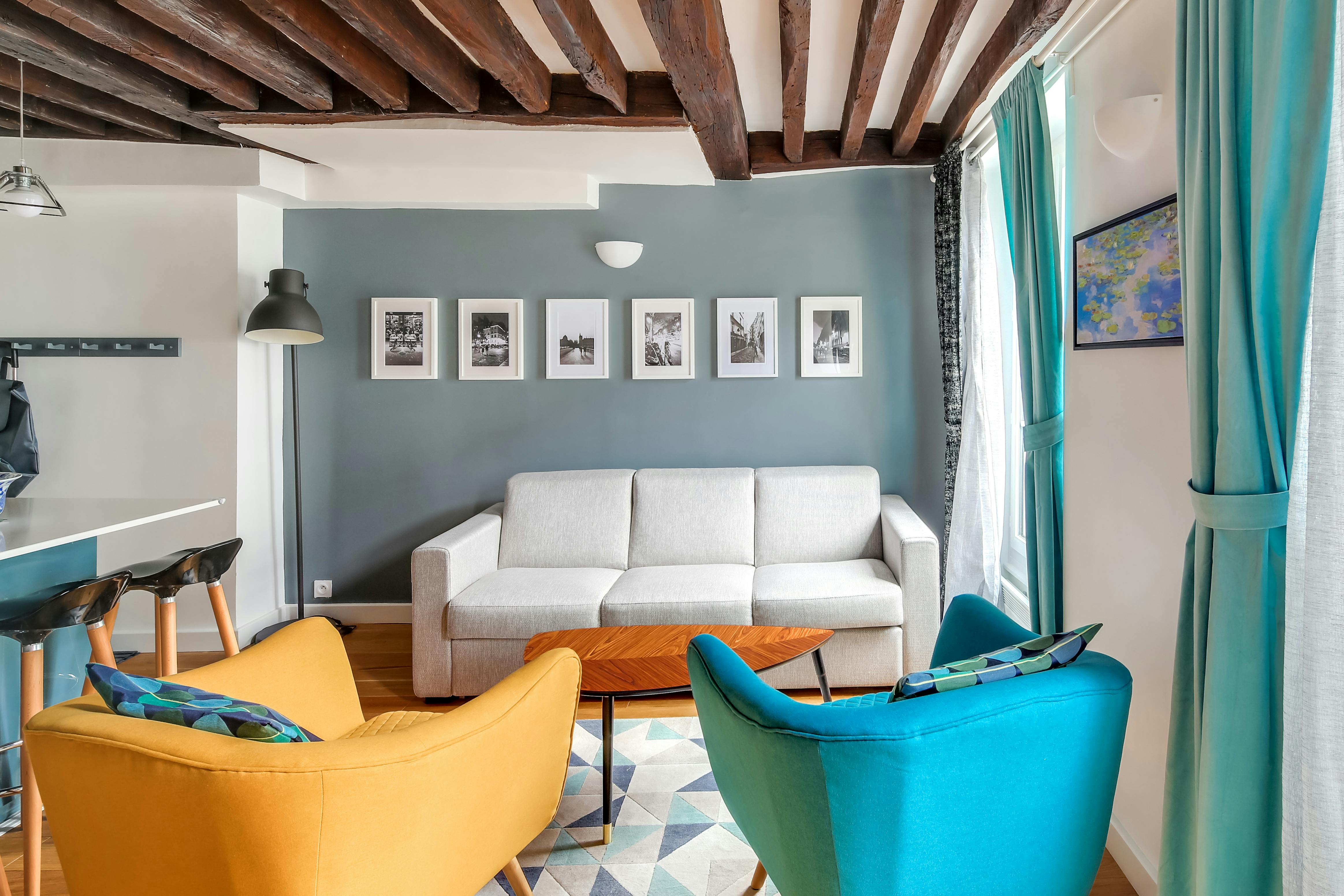 1-Bedroom Apartment in Rue des Fossés Saint-Bernard, Paris (1742278) ROOM