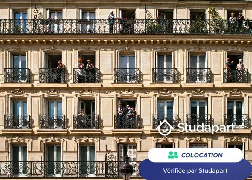 Private room for rent on Rue Manin, Paris - Vue 5