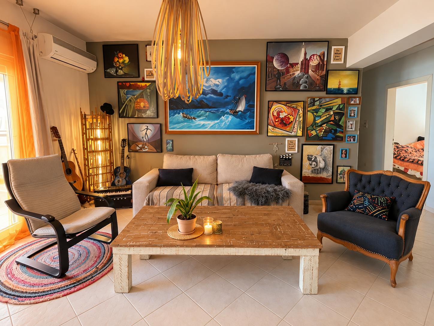 Apartment for rent for €1,500 per month in Évosmos, Mikras Asias