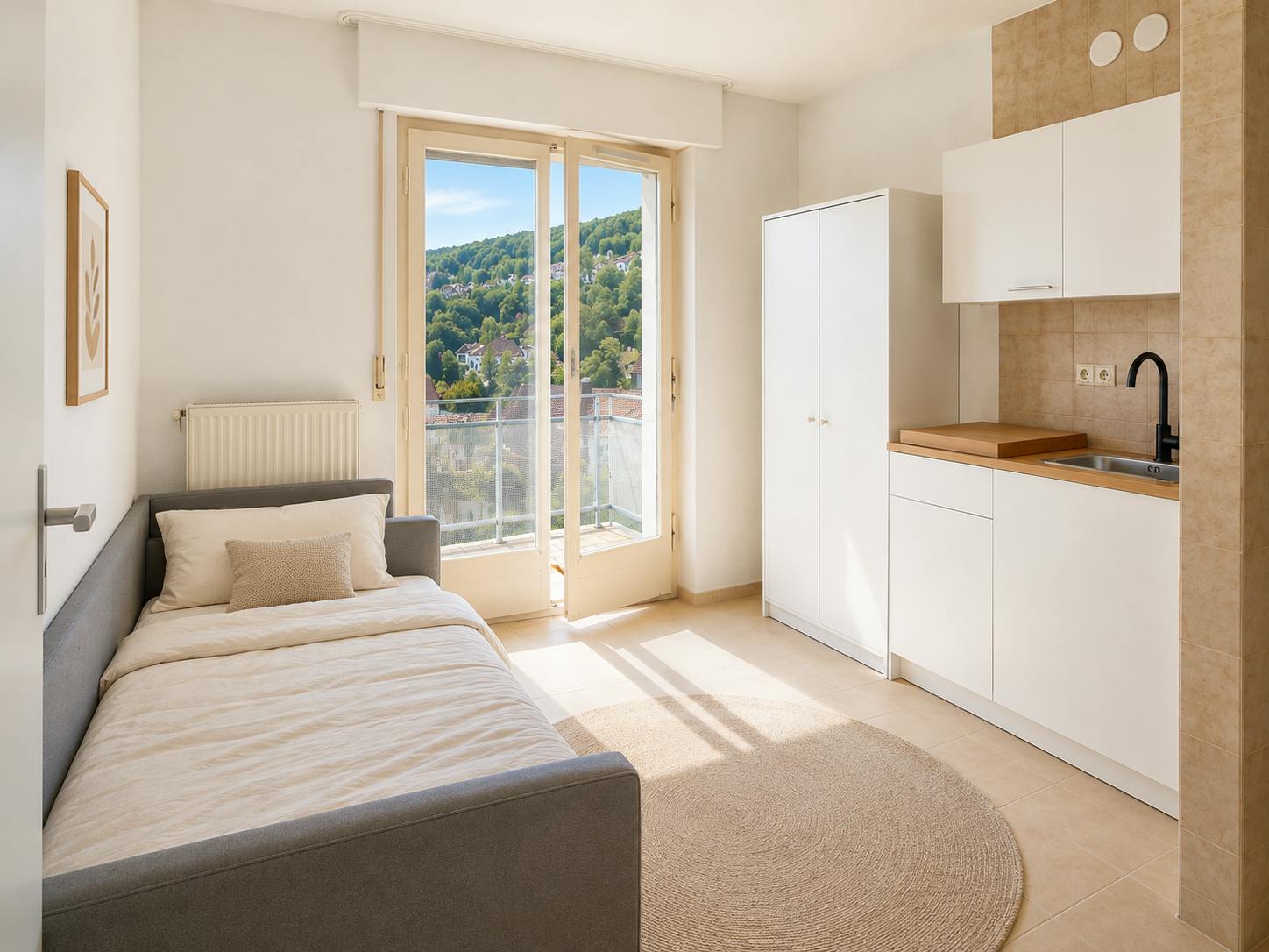 Studio for rent for €730 per month in Stuttgart, Spemannstraße