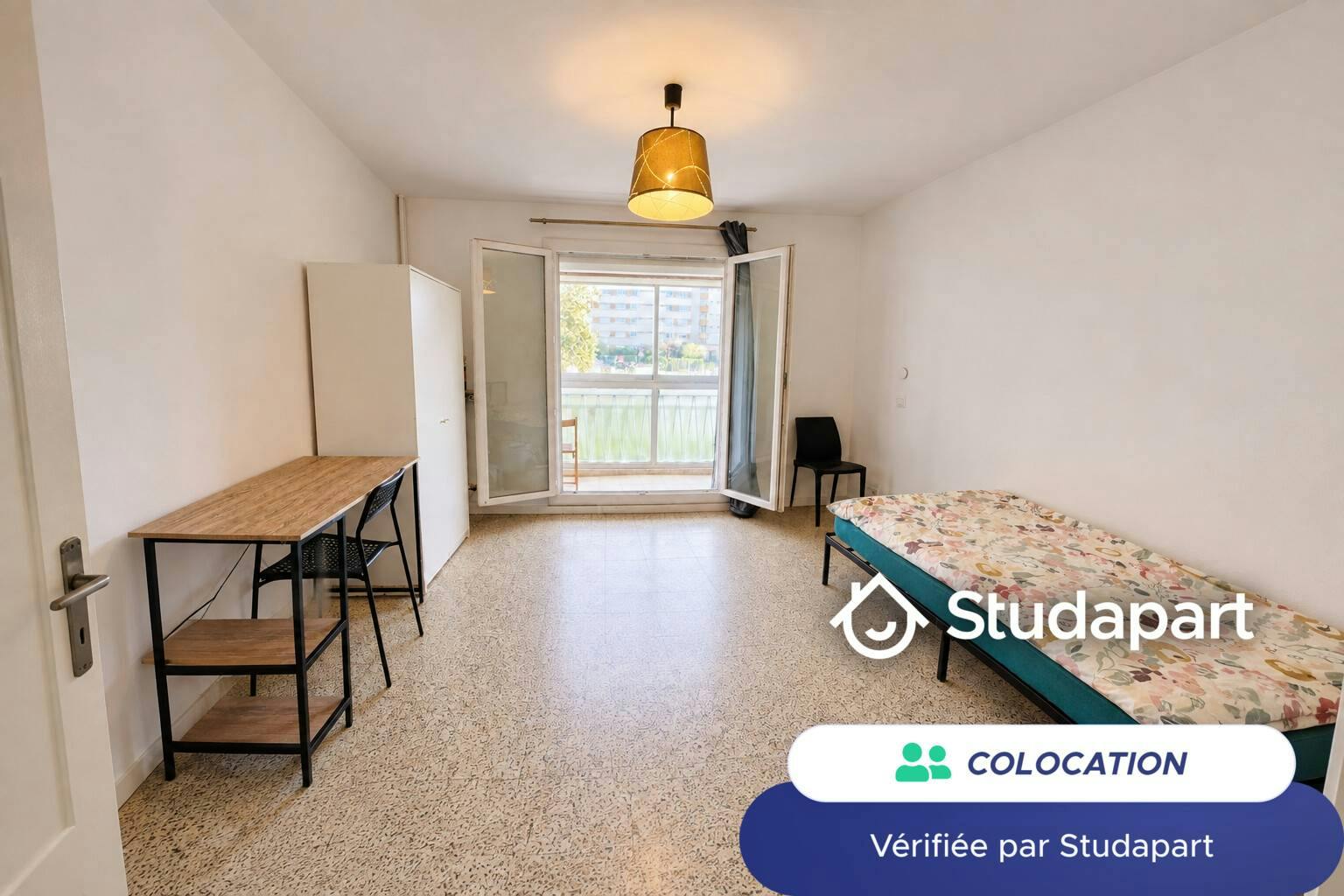 Private room for rent on Parc Dromel, Marseille - Vue 4
