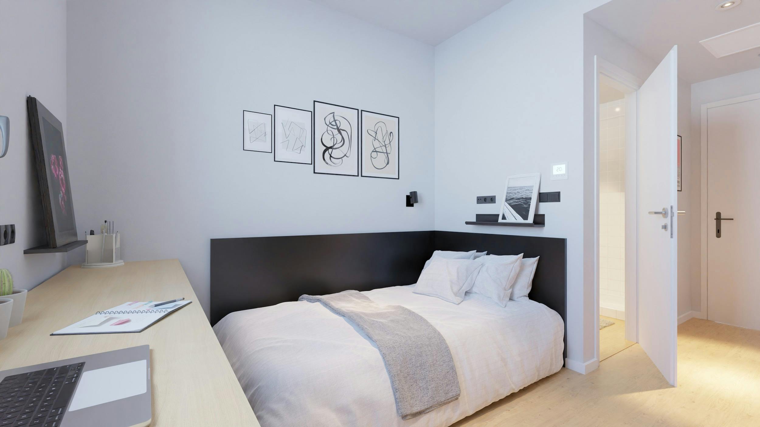 Chambre privée à louer pour 617 €/mois à Pamplona, Calle del Sadar