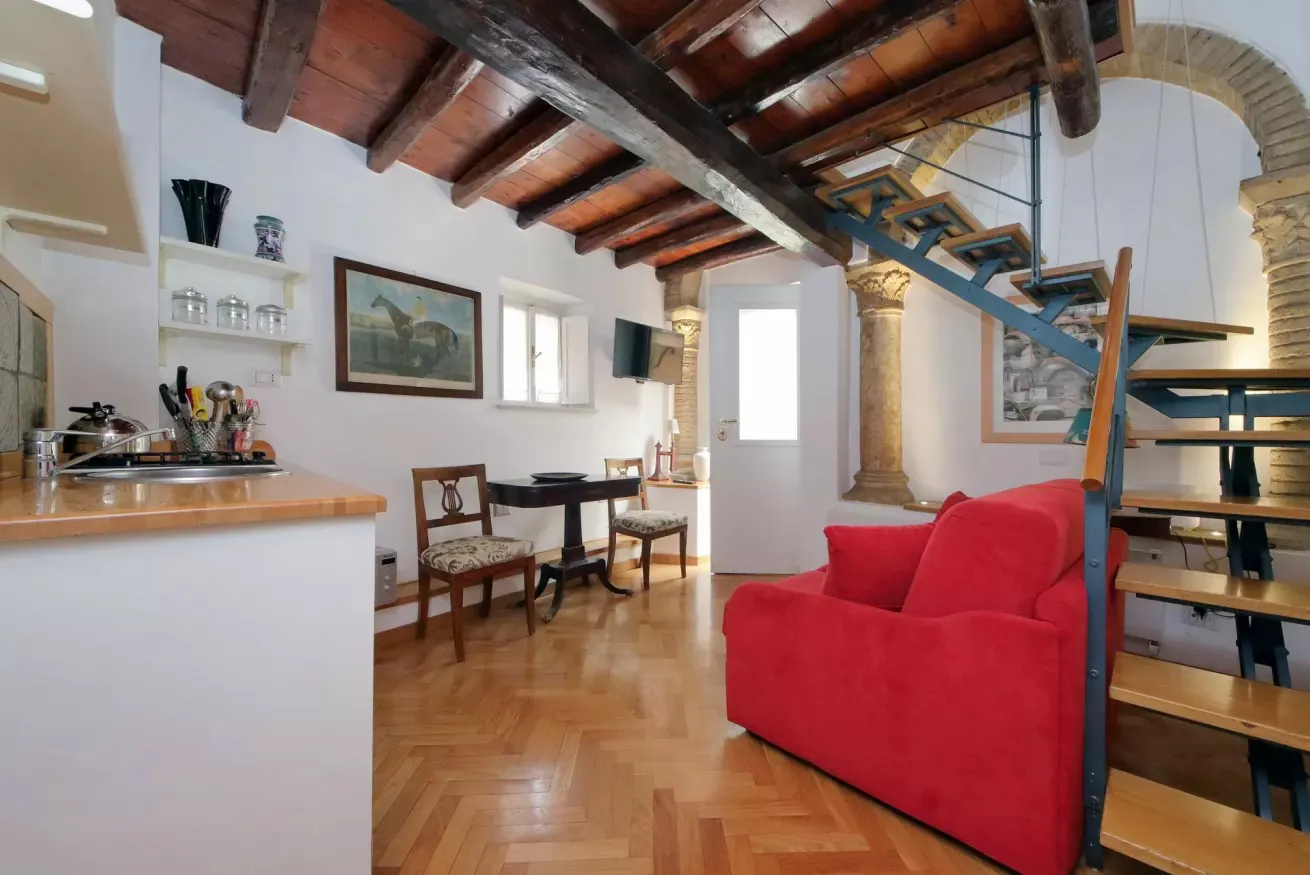 1-Bedroom Apartment in Corso Vittorio Emanuele II, Rome (1743691) ROOM 1