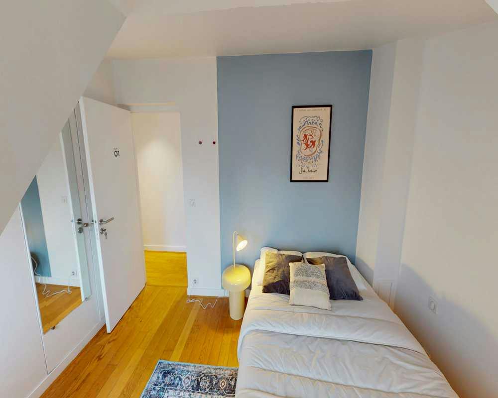 Private room for rent on Boulevard de la Madeleine, Paris - Vue 3